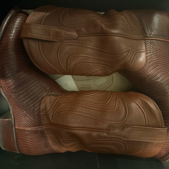 Tecovas Rich Brown Western Boots - Picture 2 of 4